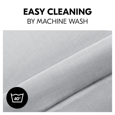 Practical cleaning with machine wash