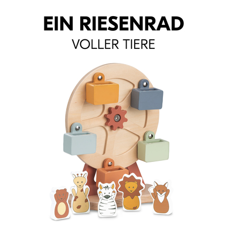 Ein Riesenrad voller Tiere