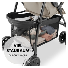 Viel Stauraum durch XL-Korb
