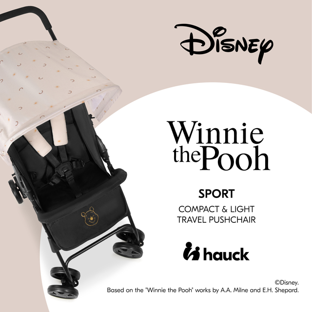 Sport hauck 4007923171547 Pooh Rainbow Beige