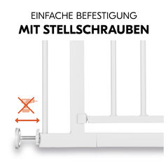 Klemmgitter mit Druckbefestigung