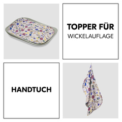 Wickelauflage oder Handtuch? Beides!