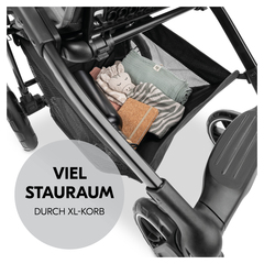 Viel Stauraum durch XL-Korb