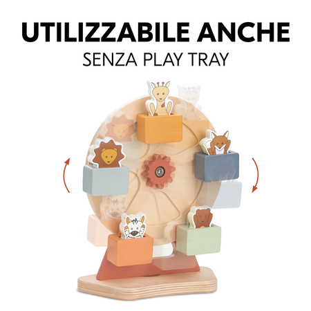 Con e senza Play Tray