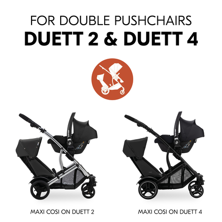 For the Duett 2 and 4 double pushchairs