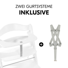 Erhöhte Sicherheit dank mitgelieferten Gurtsystemen