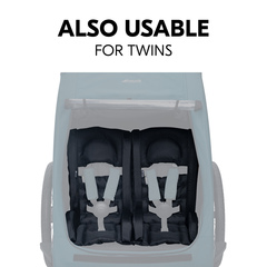 Seat reducers are also suitable for twins