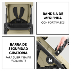 Barra protectora giratoria con bandeja