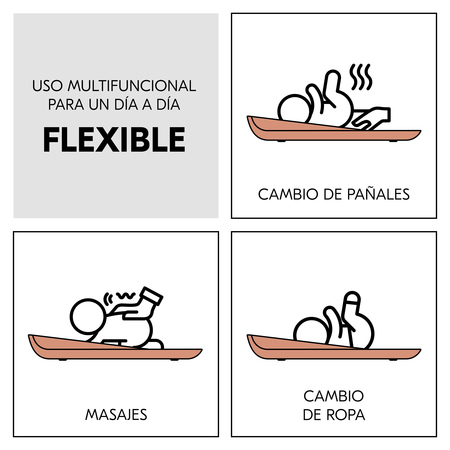 Uso multifuncional para un día a día flexible