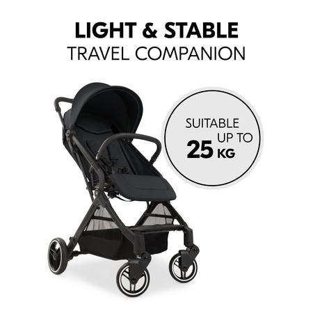 Light, handy and robust hauck stroller