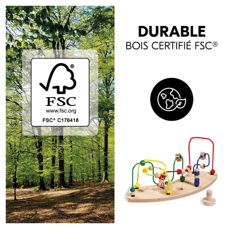 Plateau de jeu en bois durable