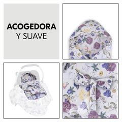 Acolchado acogedor y capucha protectora