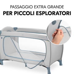 Passaggio extra large per piccoli esploratori