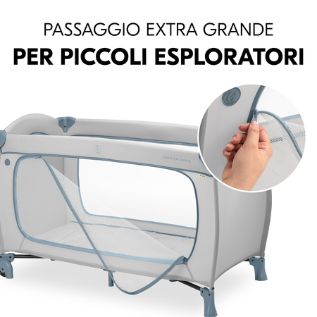 Passaggio extra large per piccoli esploratori