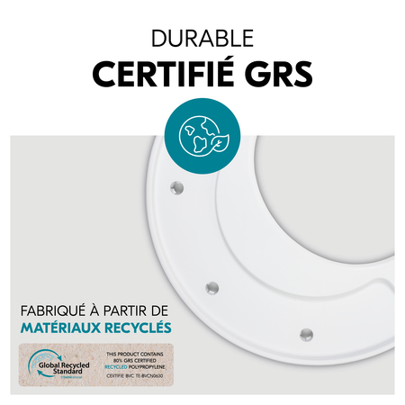 Matériau durable et certifié GRS