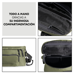 Todo a mano gracias a su práctica distribución