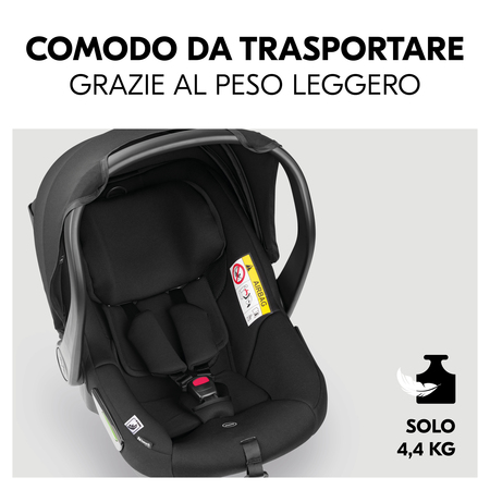 Comodo da trasportare grazie al peso leggero