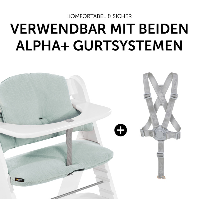 Highchair Pad Select  Muslin Mint