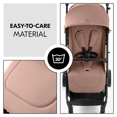 Easy-to-care and machine washable material