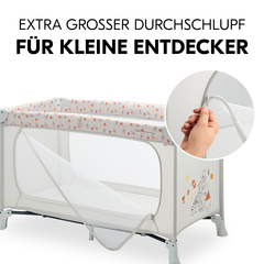 Extra großer Durchschlupf für kleine Entdecker