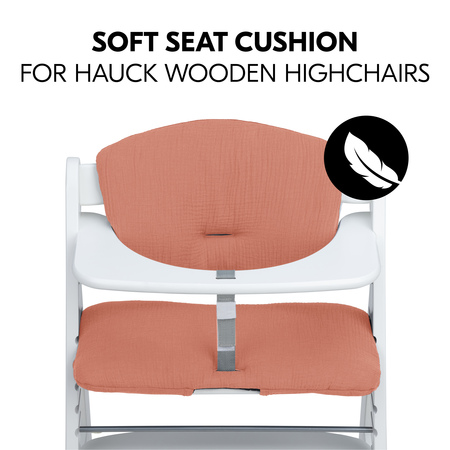 Soft seat cushion for hauck wooden highchairs