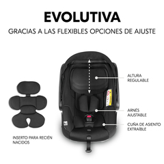 Evolutiva gracias a las opciones de ajuste