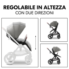 Seduta confortevole in due direzioni di marcia