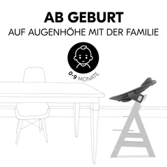 Am Tisch dabei - schon ab Geburt auf Augenhöhe