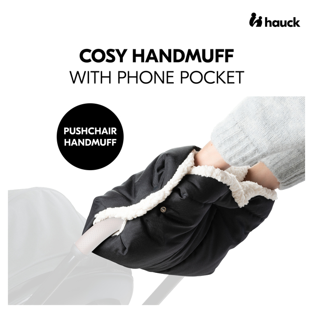 Pushchair hand muff top
