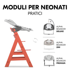 Dalla nascita, alla stessa altezza della famiglia
