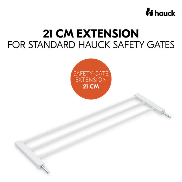 Safety Gate Extension 21 cm White