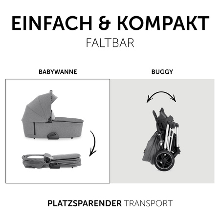 Einfach und kompakt faltbar