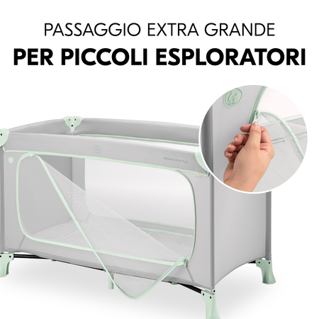 Passaggio extra large per piccoli esploratori