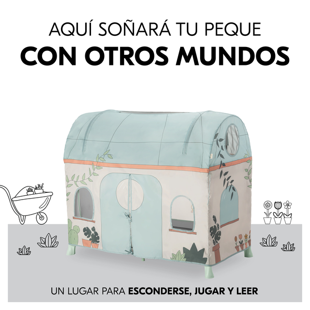 Travel Bed Cover Plants