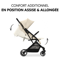 Confort additionnel en position assise et allongée