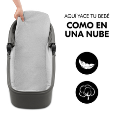 Capazo cómodo y suavemente acolchado