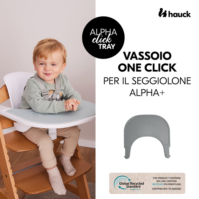 Alpha Click Tray  Grey