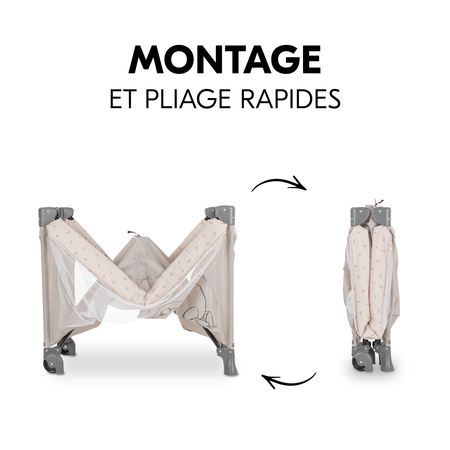 Rapide à monter et à démonter