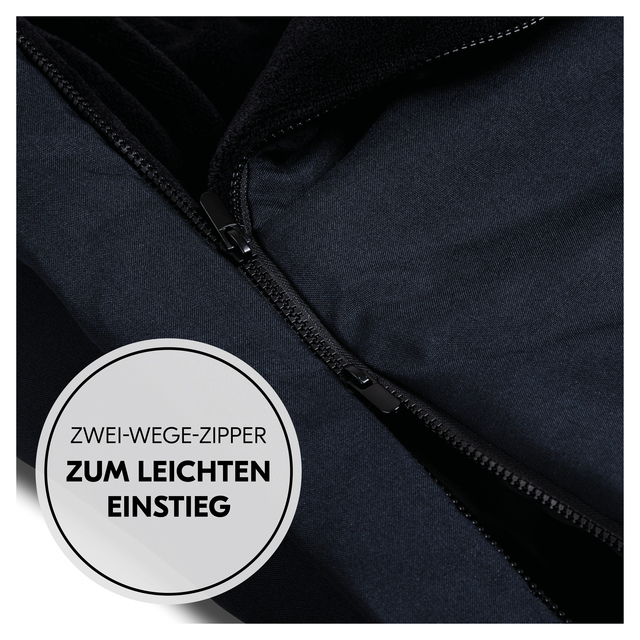 Pushchair Footmuff  Winter Black