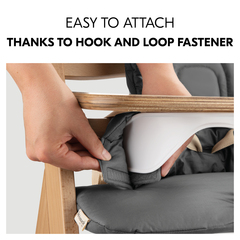 Quickly attached with the hook and loop fastener