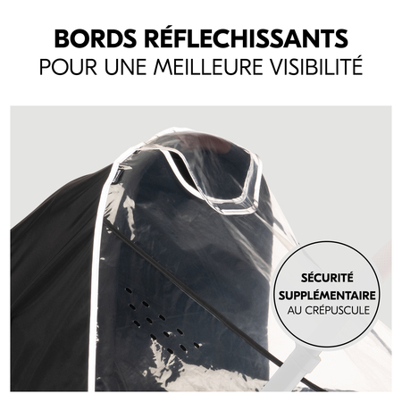 Visibilité accrue grâce aux bords réfléchissants