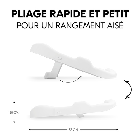 Pliage plat et rangement aisé