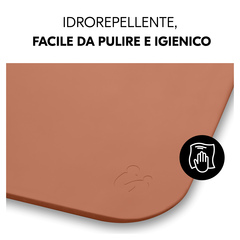 Idrorepellente, facile da pulire ed igienico