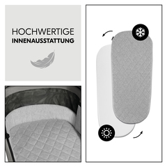 Große und gemütliche Babywanne für Luxus im Alltag