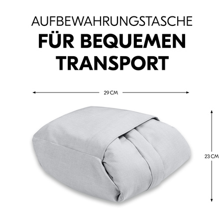 Aufbewahrungstasche für bequemen Transport