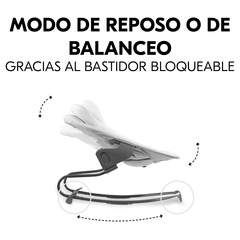 Para mecerse suavemente o balancearse