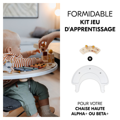 Set de jeux éducatifs pour chaise haute