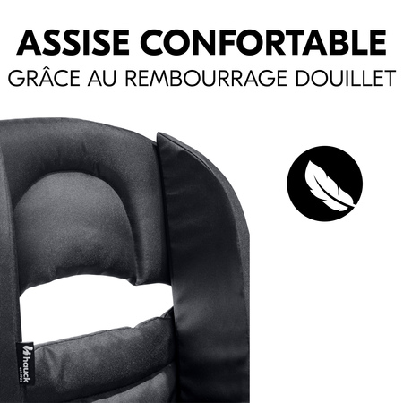 Assise confortable même lors de longues excursions