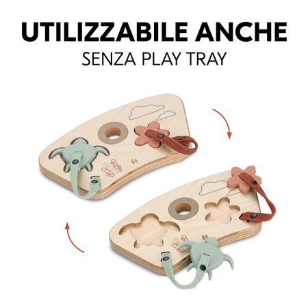 Con e senza Play Tray