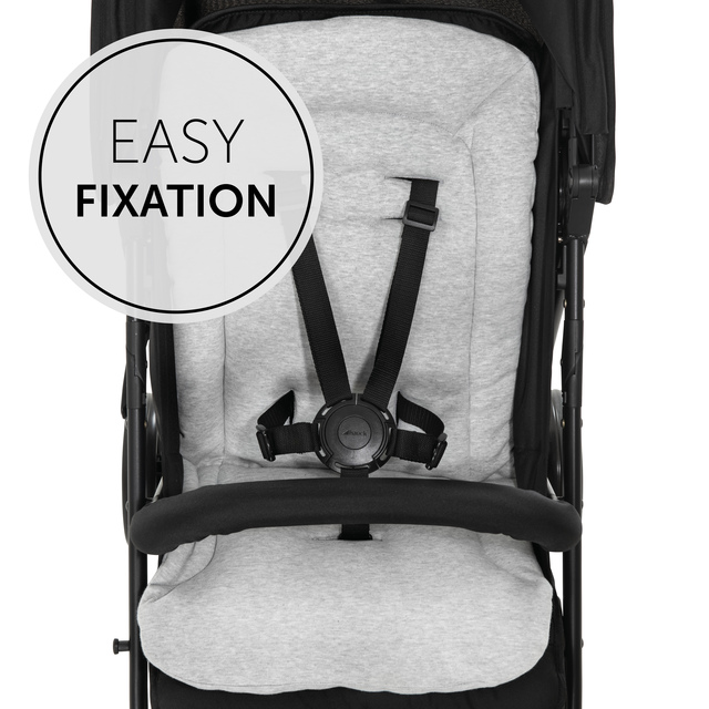 Pushchair Seat Liner  Light Grey
